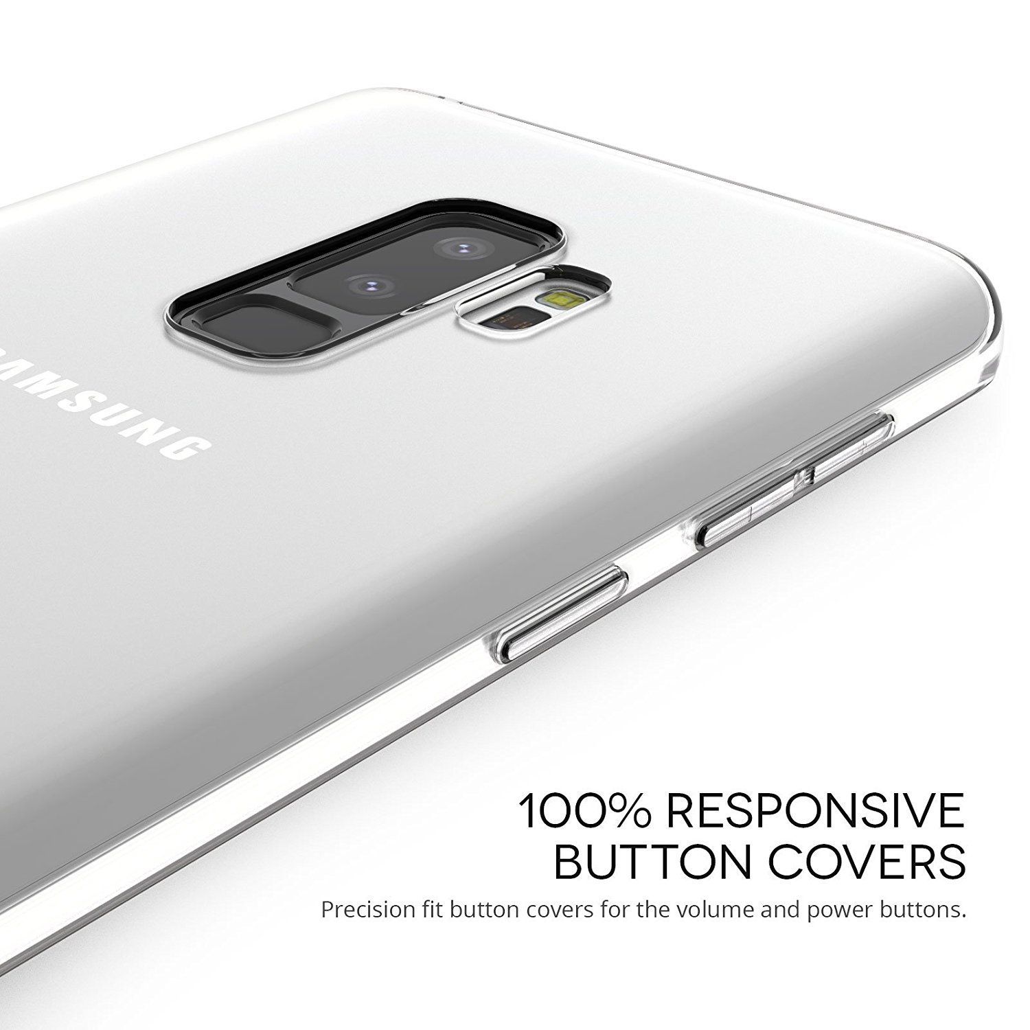 Samsung Galaxy S9 Plus Soft Silicon Cases Kwality Transparent Samsung Galaxy S9 Plus Soft Silicon Cases Kwality Transparent