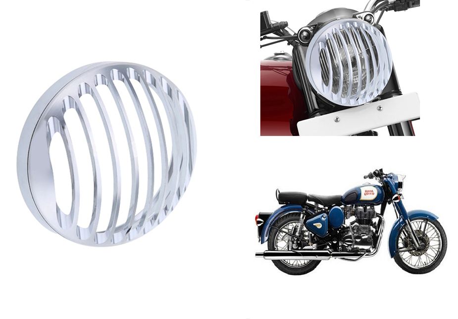 royal enfield headlight cover