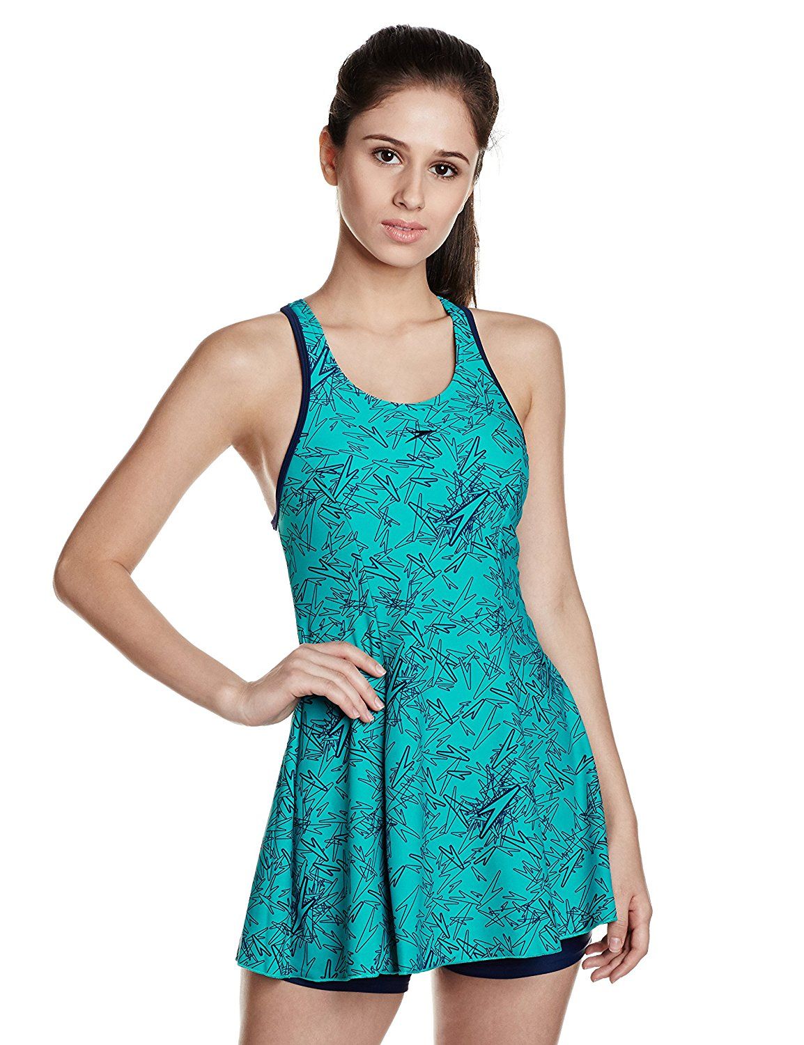 racerback swim dress