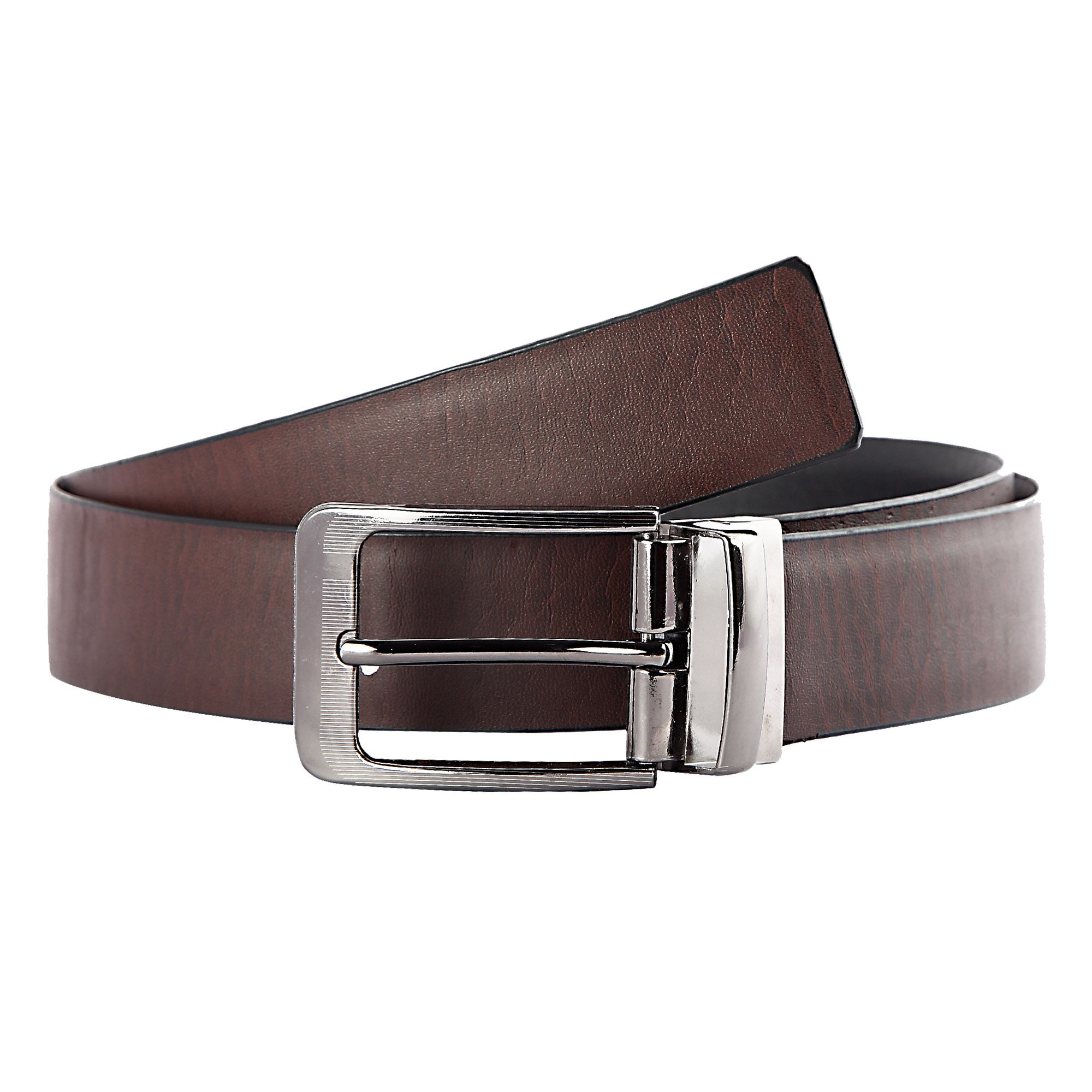 Adam Land Brown Leather Formal Belts: Buy Online at Low Price in India ...