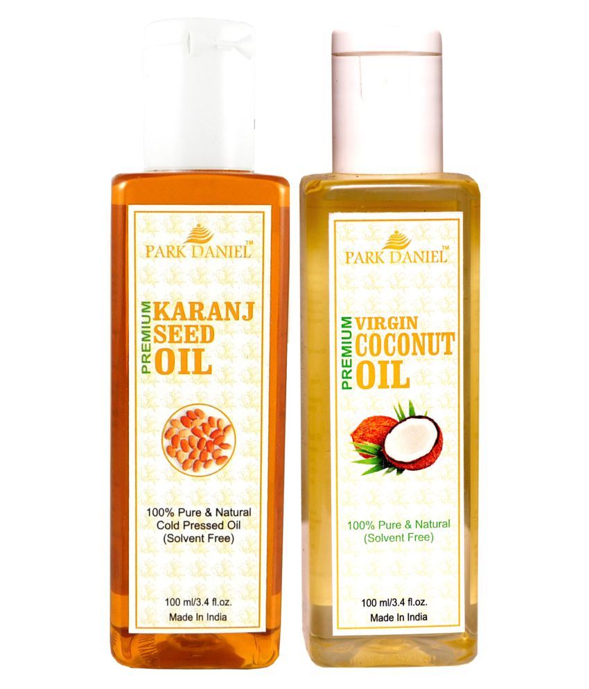     			Park Daniel Premium Karanj oil & Coconut oil(200 ml) 100 ml Pack of 2