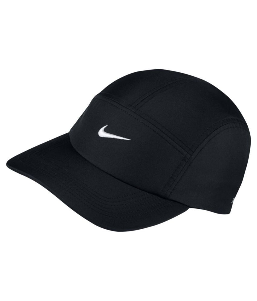 Nike Black Plain Polyester Caps - Buy Nike Black Plain Polyester Caps ...