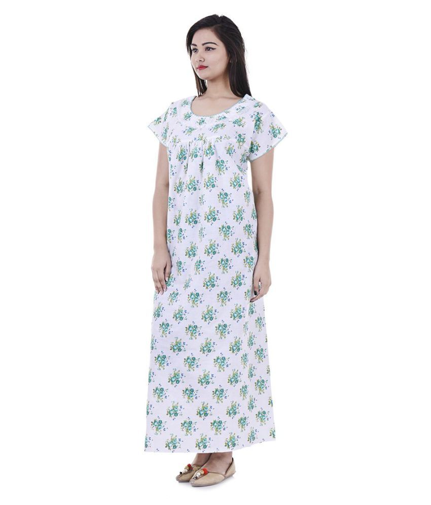 Indian Wholesale Cotton Printed Nightwear Gown Bikini Cover And Sleepwear Buy Indian 