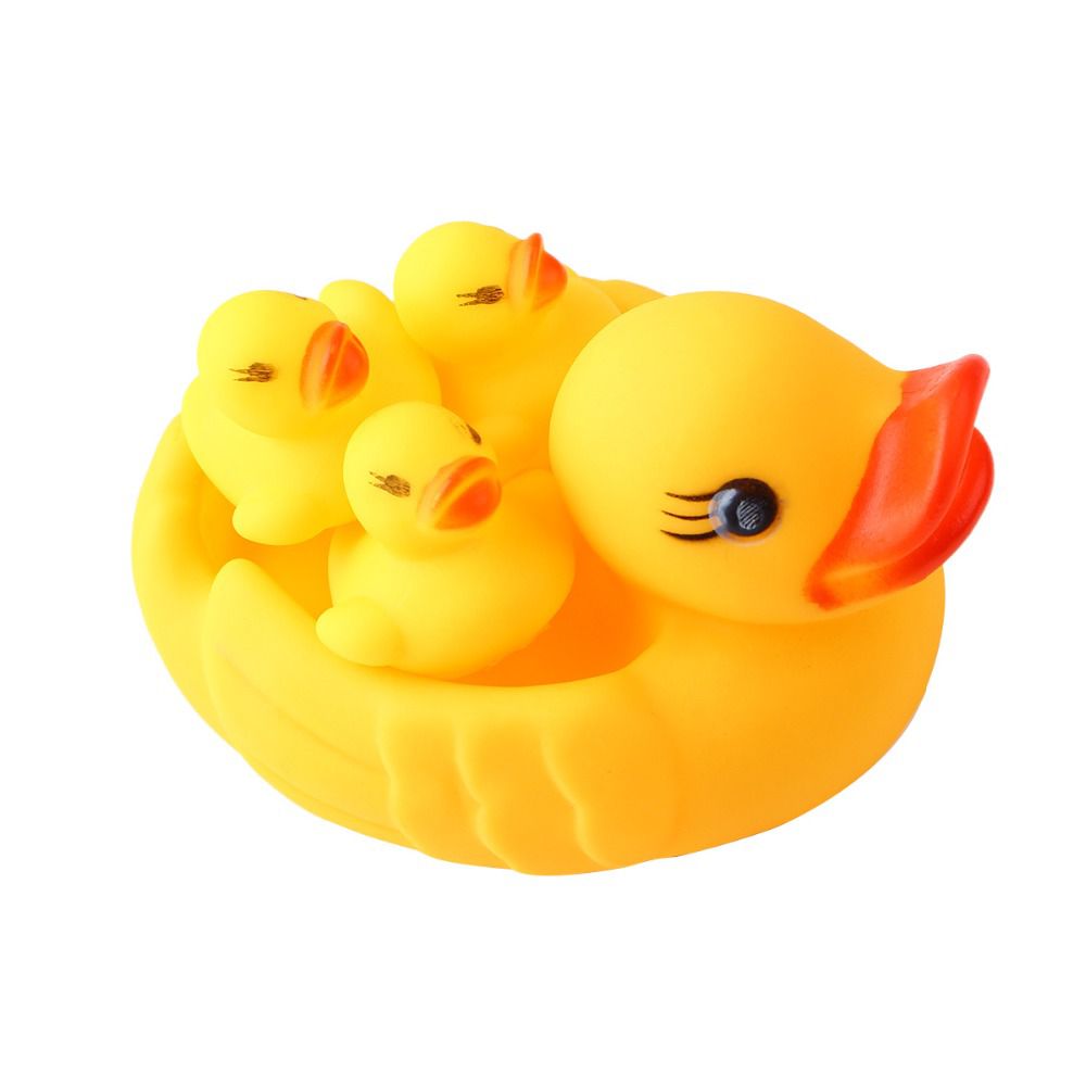 Nema Duck Family Baby Bath Toy - Pack of 4