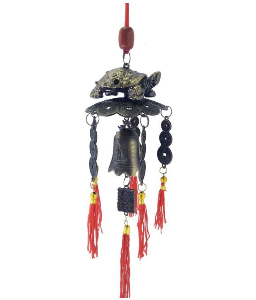     			Queen Colletion Pagoda Bell with Turtle Hanging