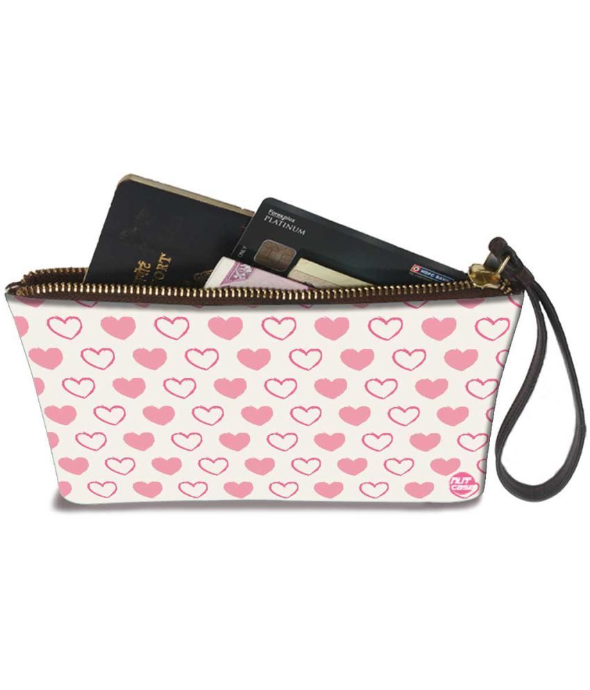 Nutcase Makeup Pouch Leather Multi Color Pouch Buy Nutcase Makeup