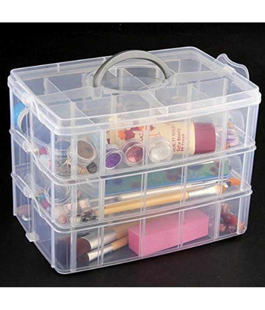 3 Tier Storage Box With 30 Grids 1 Pc