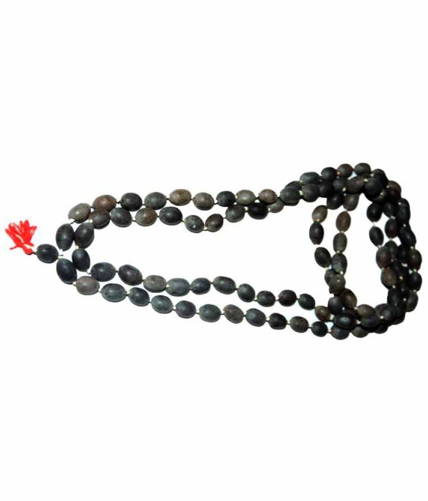     			Queen Collection Black Wood Kamal Gatta Mala