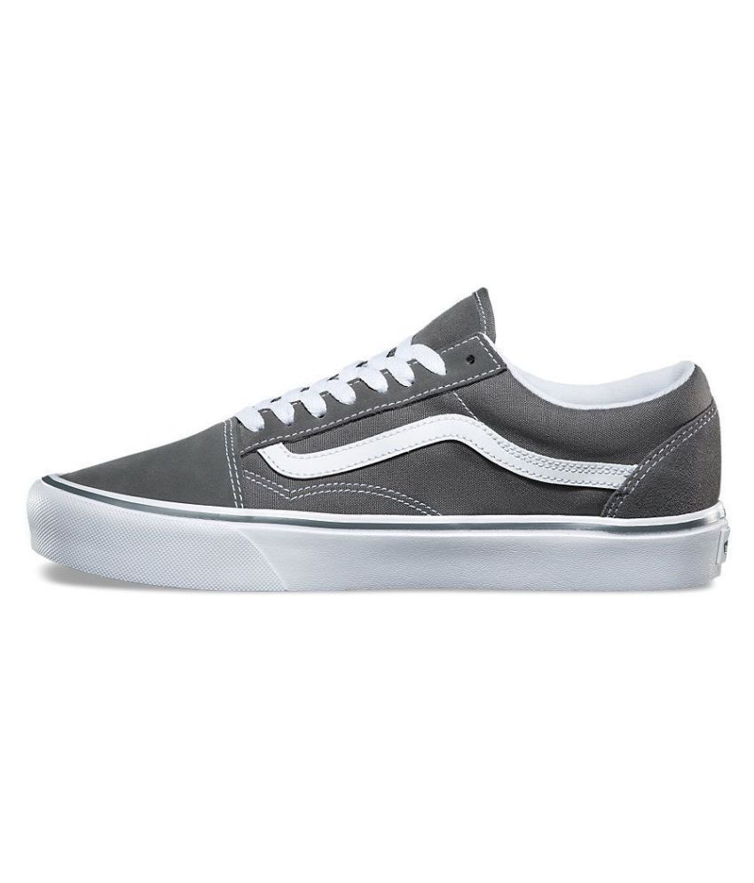 Buy Sneakers Skool Gray Shoes Casual Vans Old EqYzwz