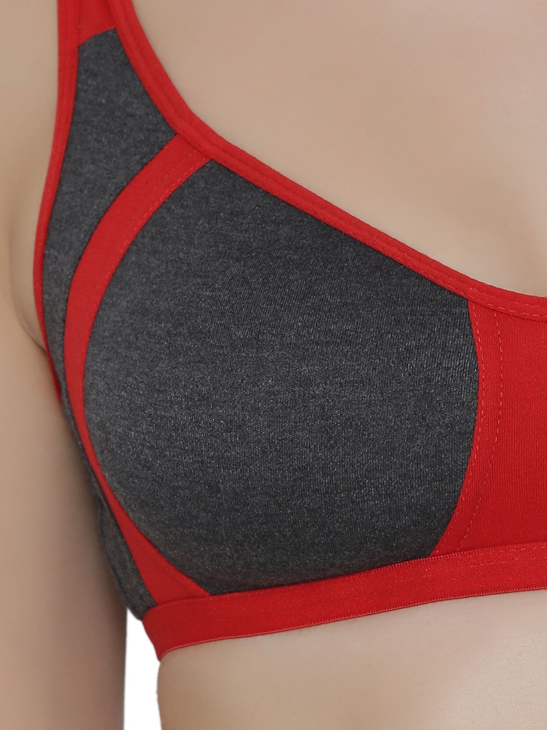     			Clovia Cotton T-Shirt Bra - Red