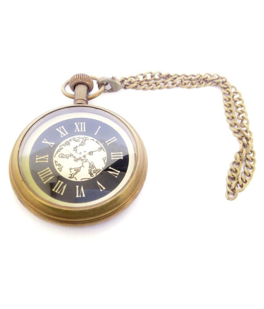 Kartique Golden Analog Pocket Watch - Buy Kartique Golden Analog Pocket ...