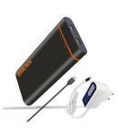 Coolnut CMPBSUN-52 20000 -mAh Li-Ion Power Bank Black