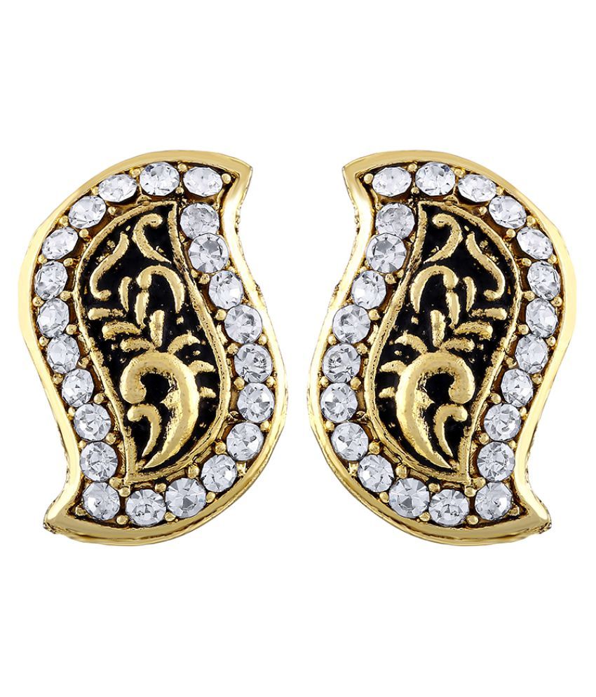     			Asmitta Enchanting Gold Plated Stud Earring For Women