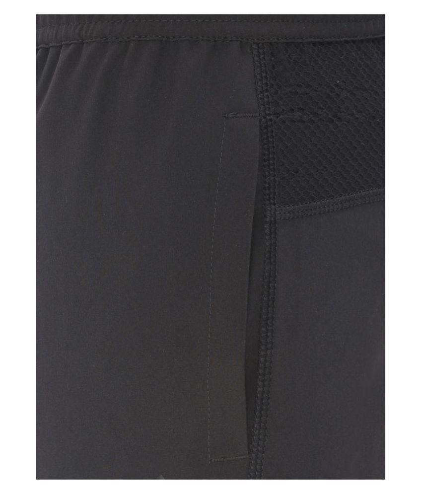 puma navy polyester lycra trackpants
