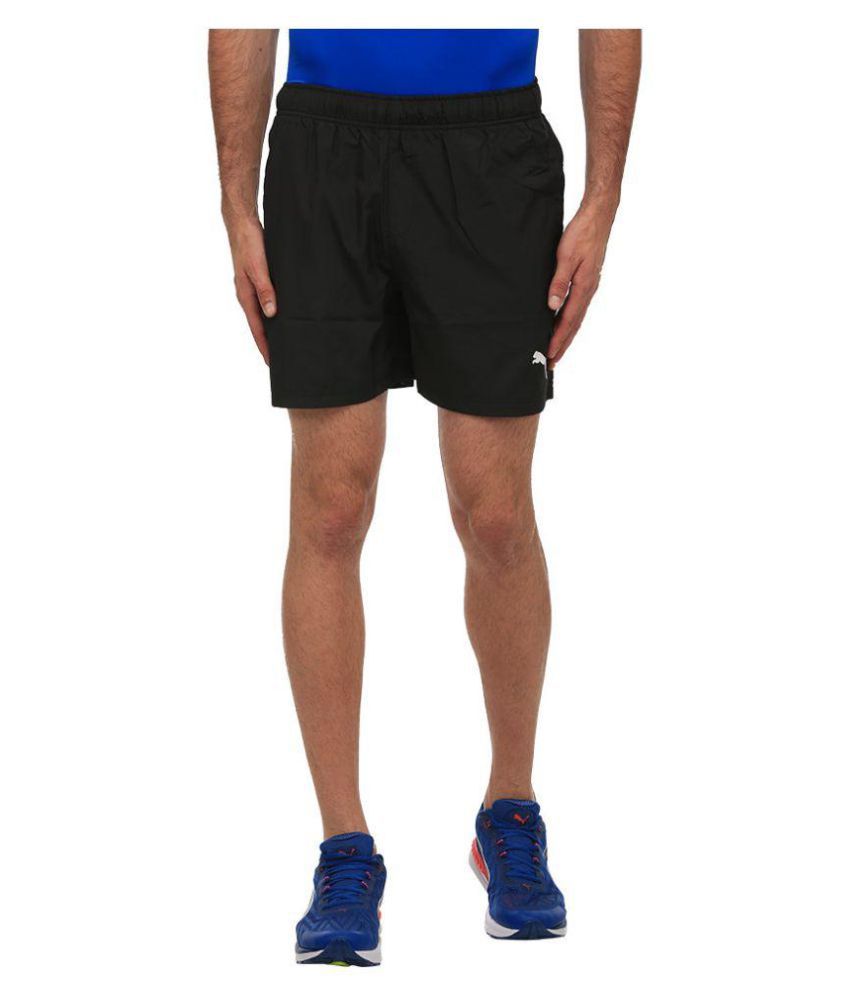 Download Puma Men's Black Ess Woven Gymwear Shorts: Buy Online at ...