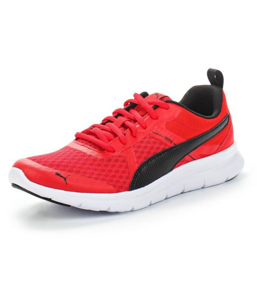 Puma Flex Essential Red Running Shoes 