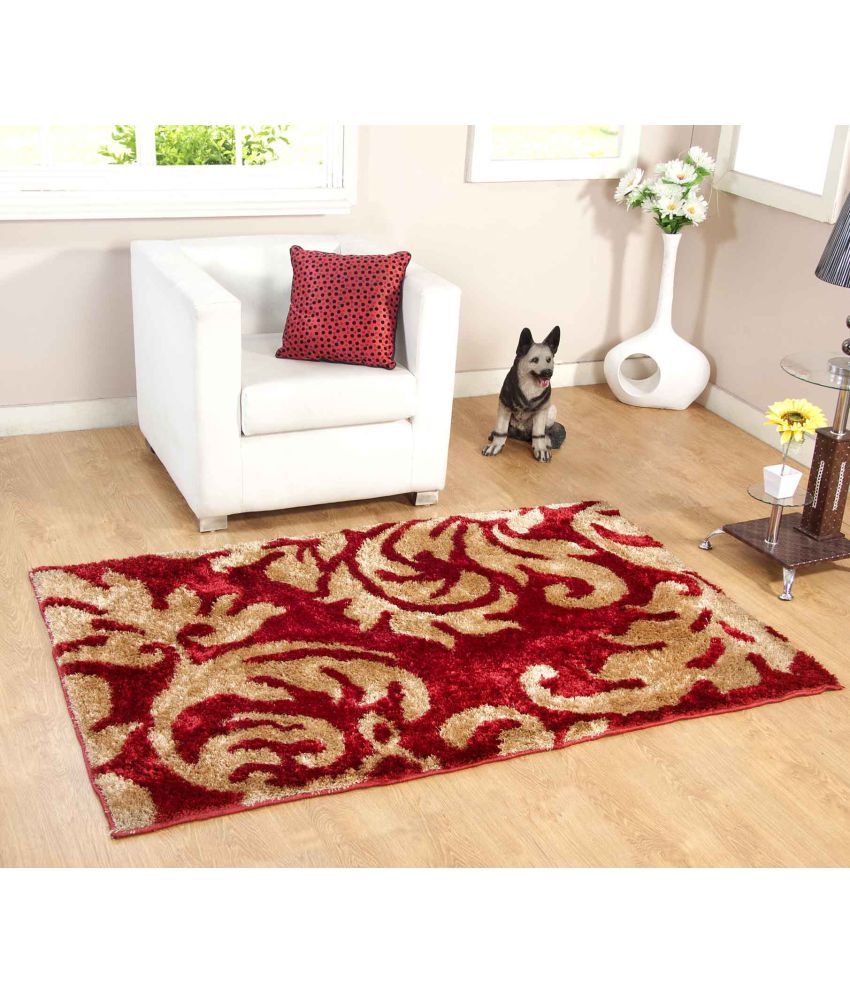 Hand Tex Multi Polyester Carpet Abstract 2X5 Ft. - Buy Hand Tex Multi ...