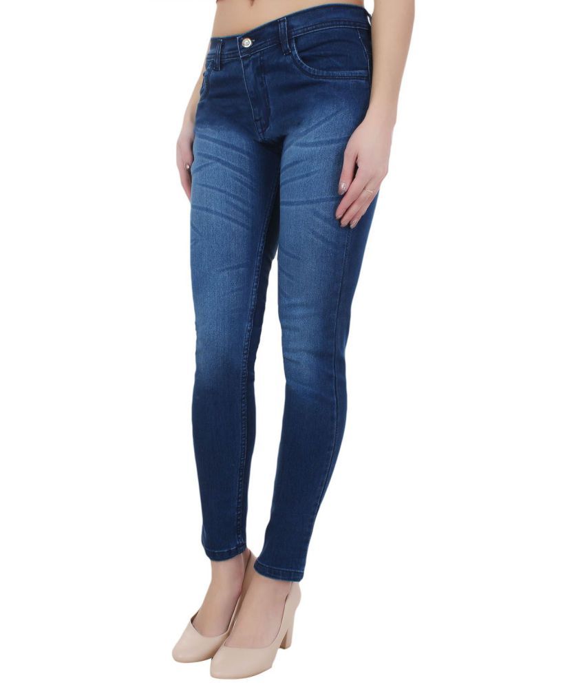 faint blue jeans