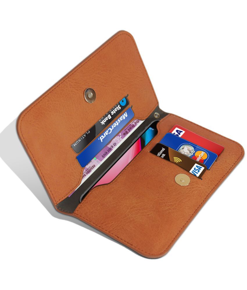 N+ INDIA Universal Wallet Mobile Covers for all Mobiles with screen size 10.2 to 12.7 cm (4 to 5 ...