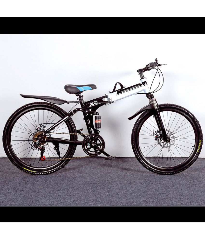 Download x6 7 GEAR FOLDING CYCLE Red 60.96 cm(24) Folding bike ...
