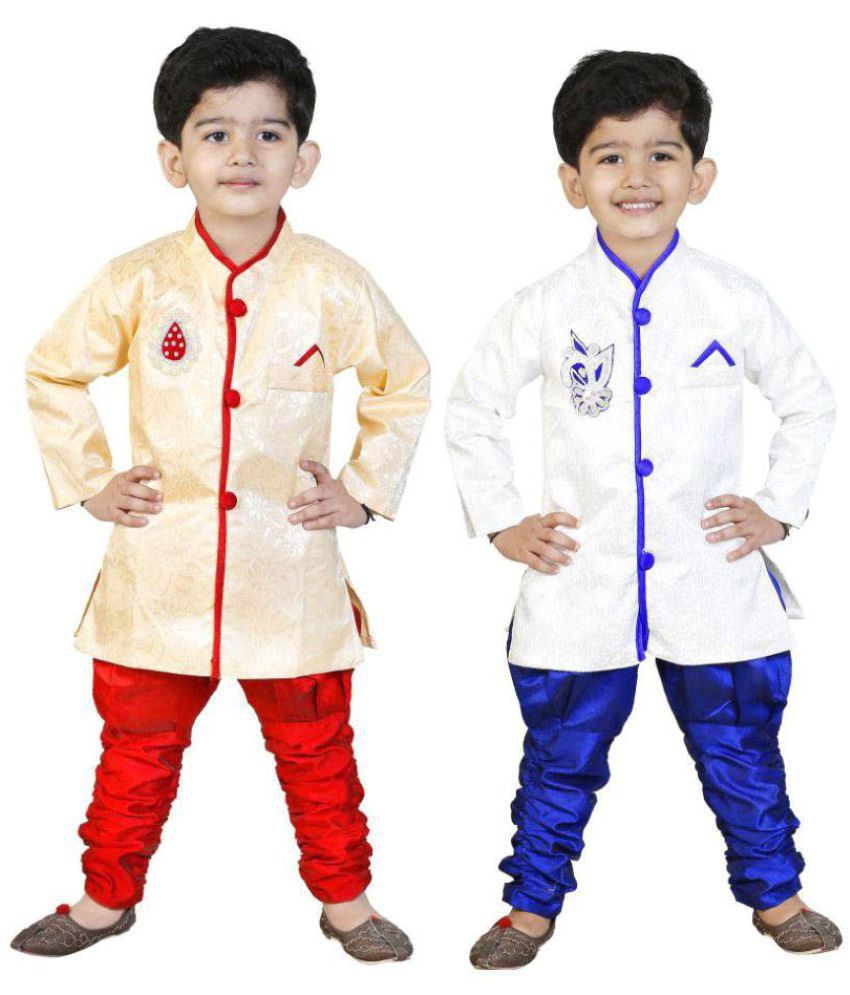 Generation Next Multi Silk Indo Western Pack of 2