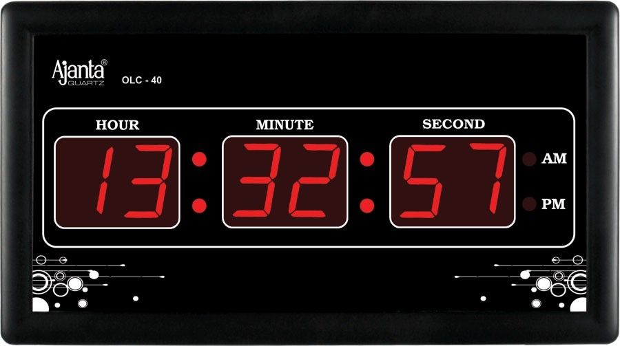ajanta digital wall watch price