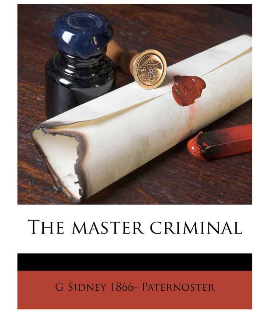 The master criminal Buy The master criminal Online at Low Price in