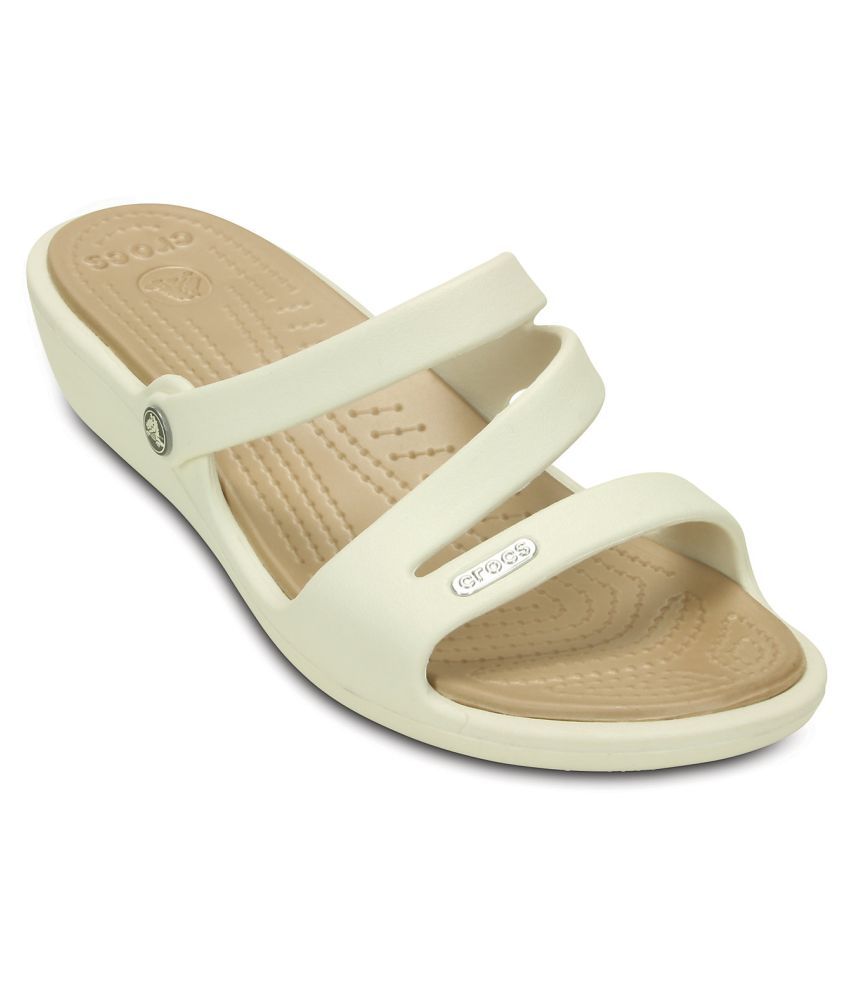 crocs platform heels