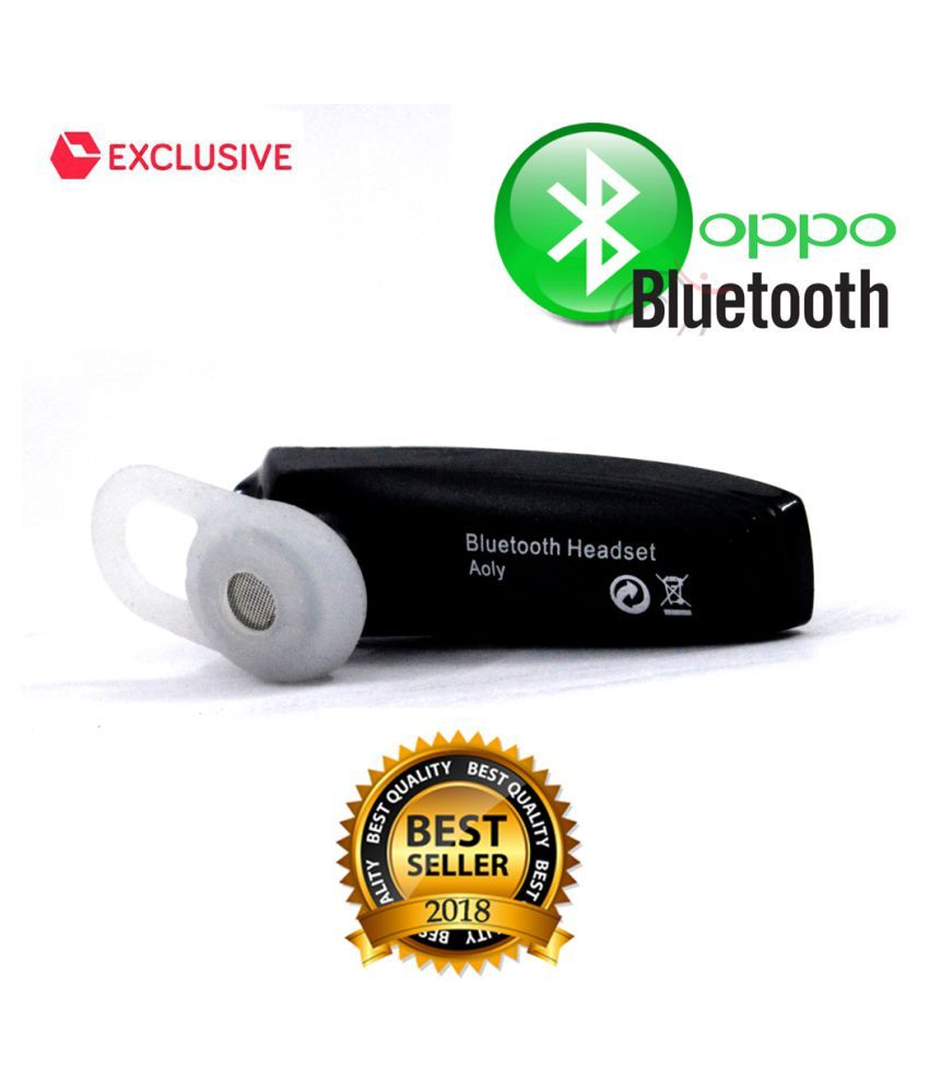 TruOm Oppo Bluetooth Headset On Ear Wireless With Mic Headphones