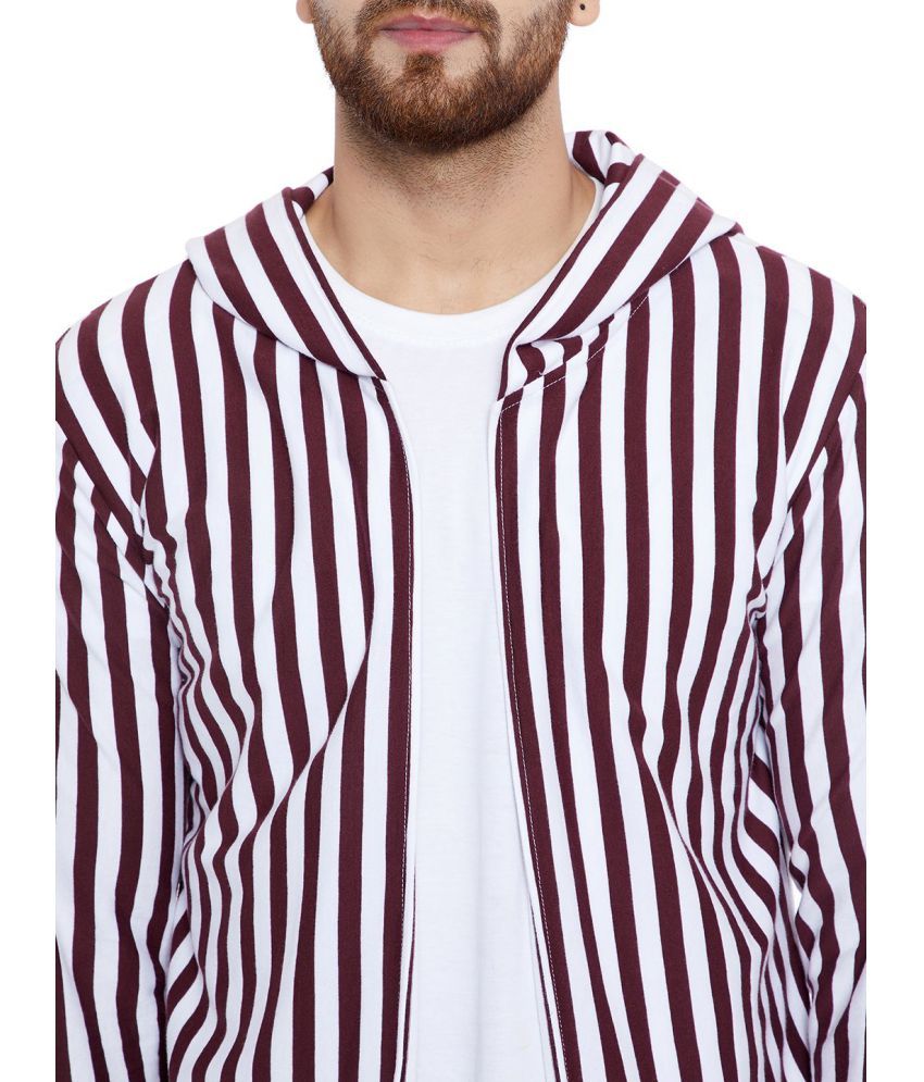 maroon hooded sweater
