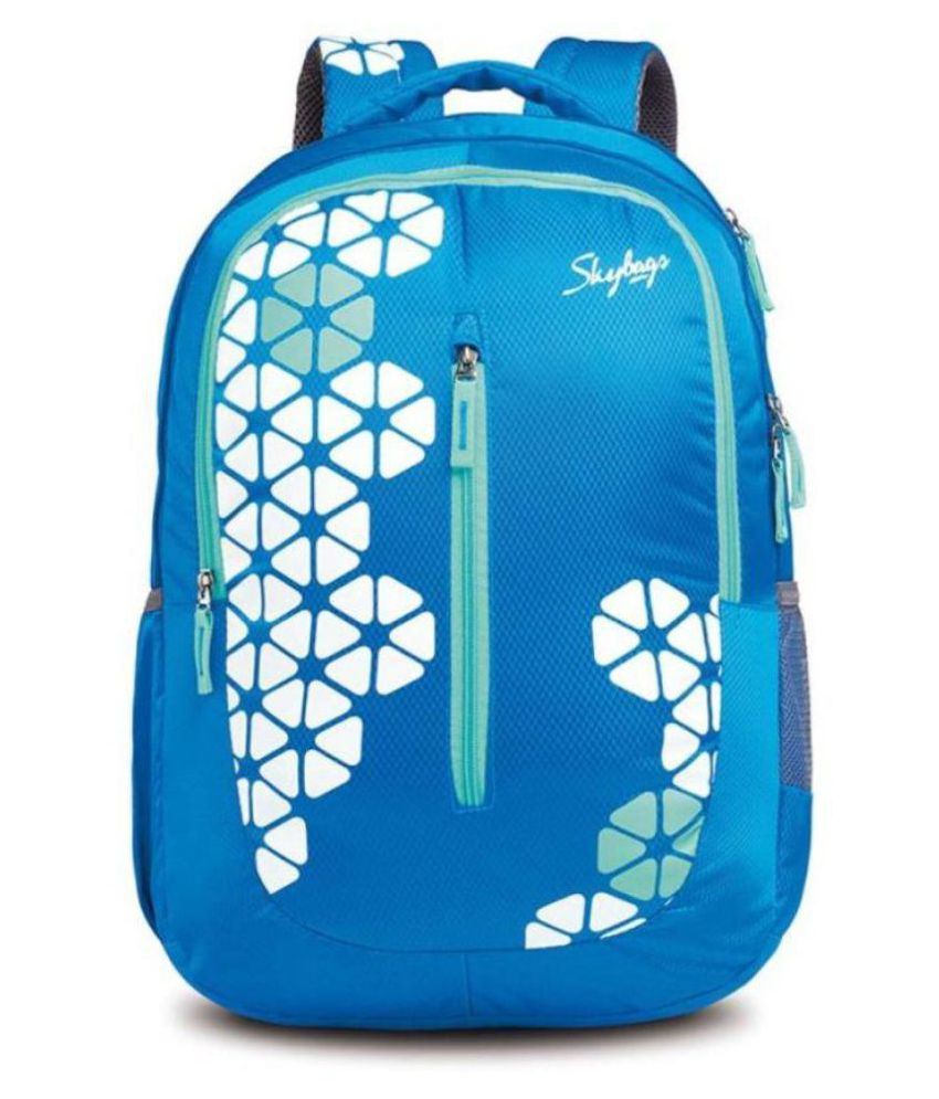 Skybags BLUE Backpack Buy Skybags BLUE Backpack Online at Low Price