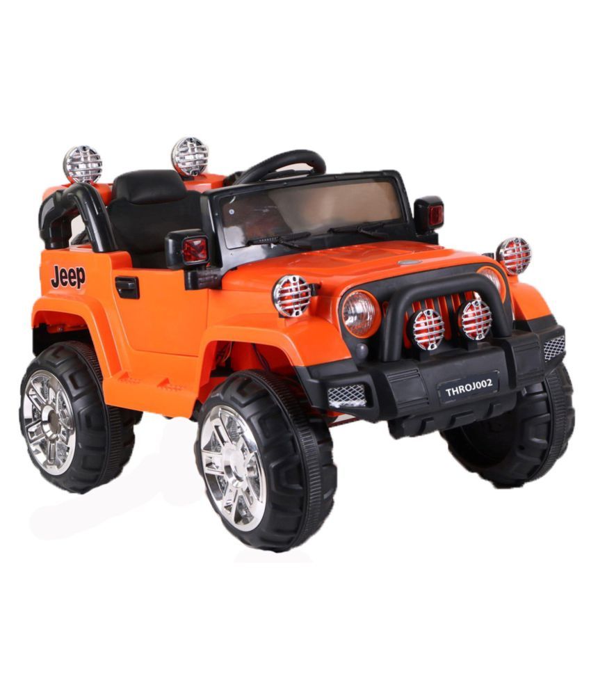 remote controlled jeep with rechargeable battery