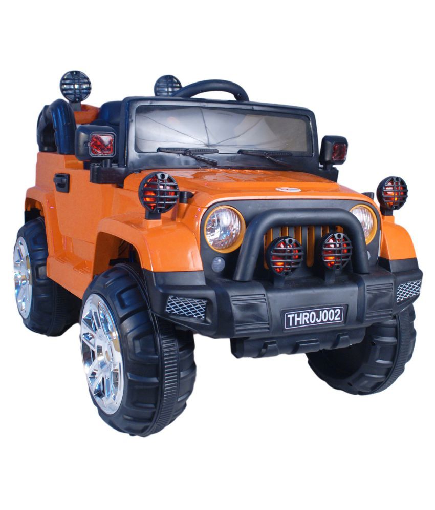remote controlled jeep with rechargeable battery