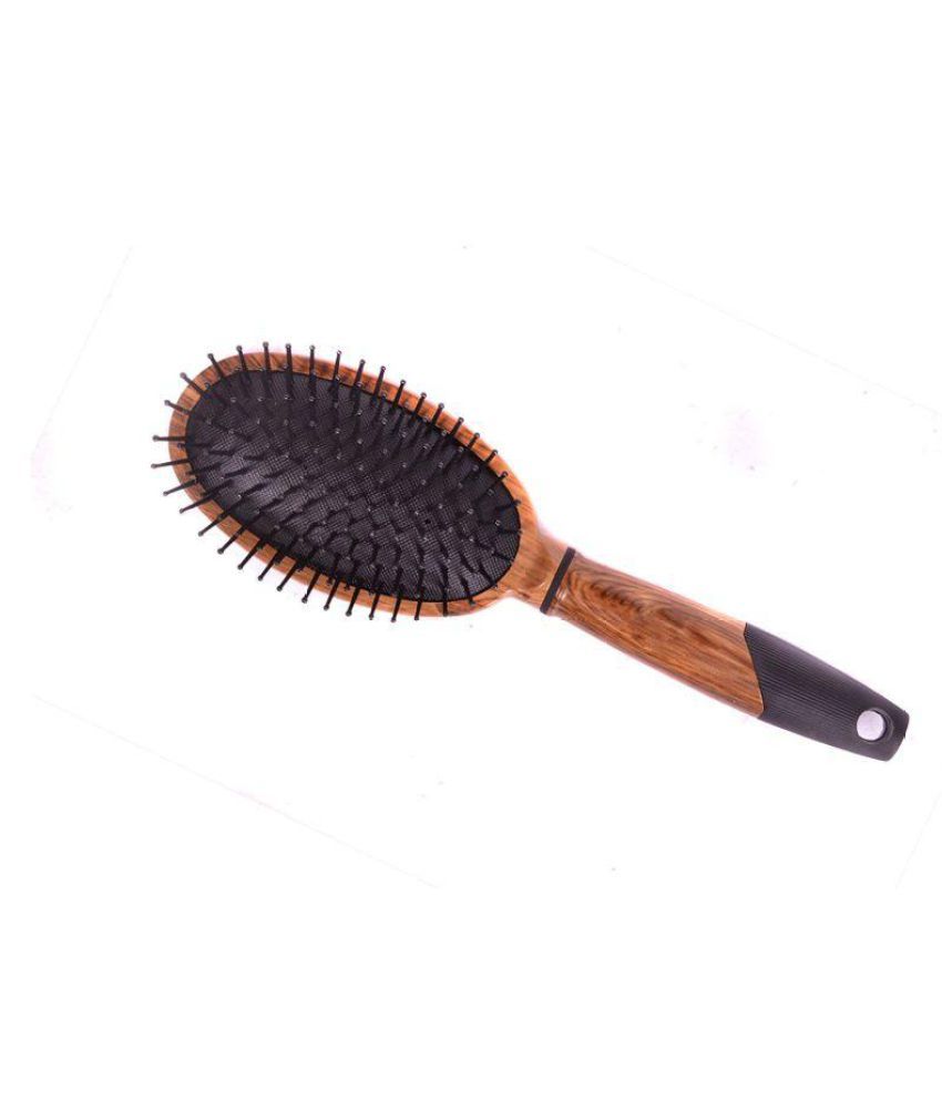     			FOK Wooden Cushion Hair Oval Paddle Brush