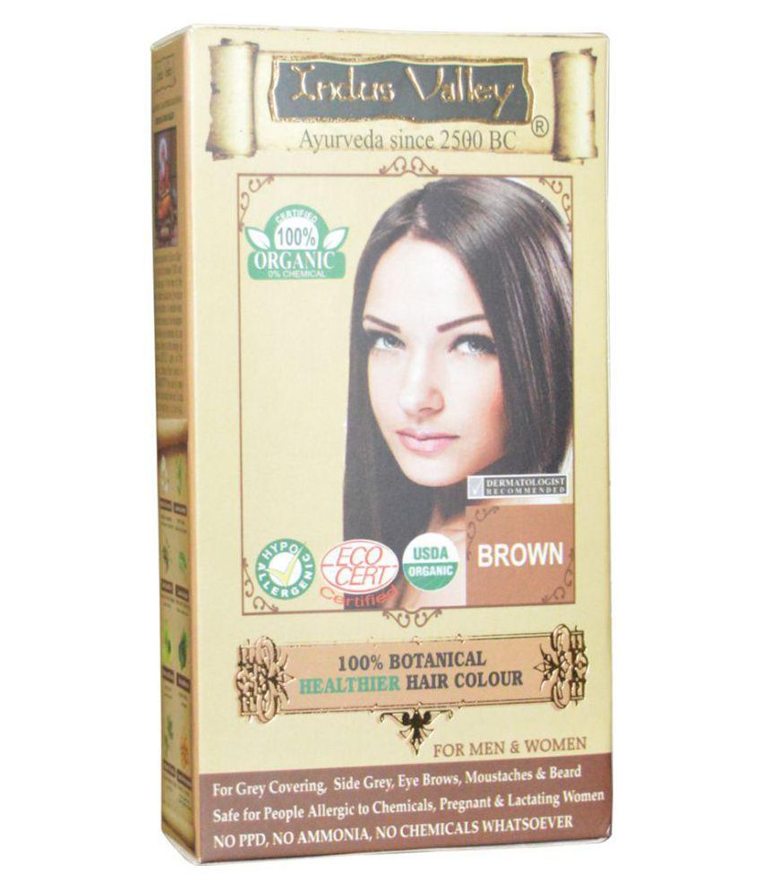 Indus Valley Botanical One touch pack Hair Fibers Brown 30 gm Buy