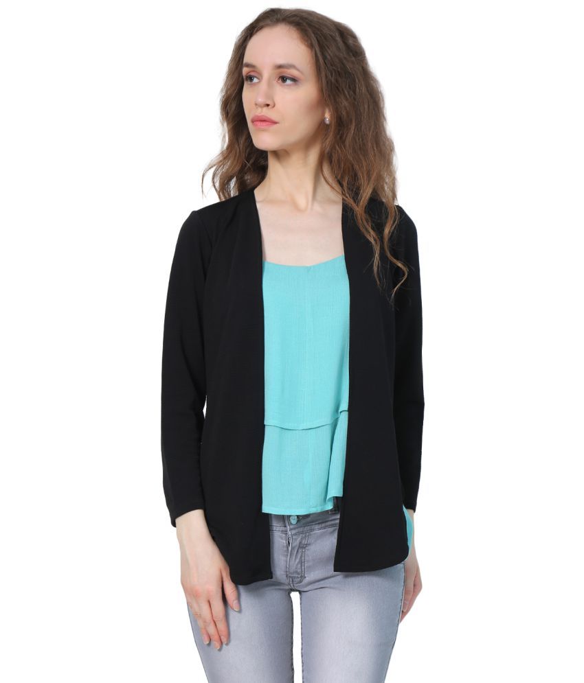 Buy Mijaat Nylon Shrugs Black Online at Best Prices in India Snapdeal
