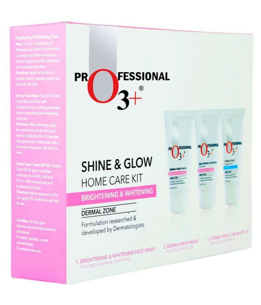 o3 shine and glow facial