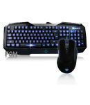 Aula Broken Soul Behead 2000 DPI Wired USB Expert Gaming Combo - Blue