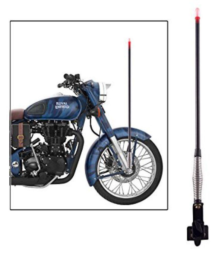 R.J.VON - Real Decorative Motorcycle Antenna with light: Buy R.J.VON