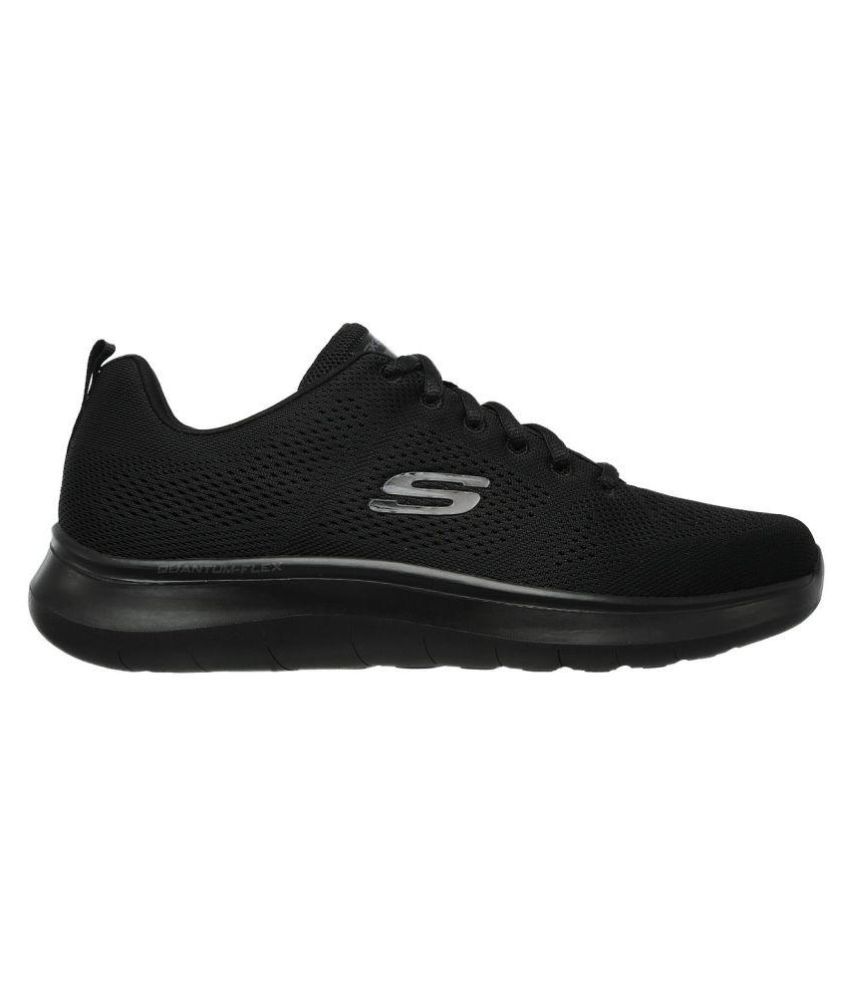 SKECHERS PERFORMANCE Quantum Flex Black Running Shoes - Buy SKECHERS ...