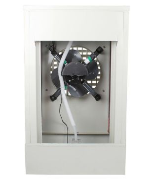 cooler with ice chamber