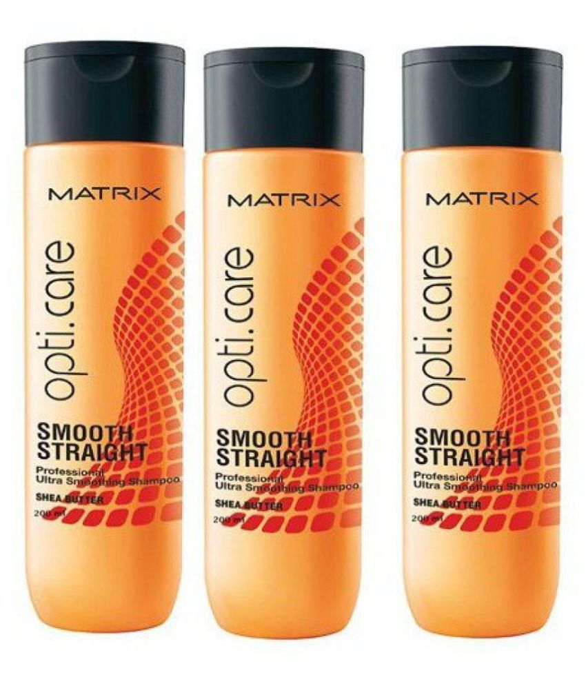 Matrix Opticare Smooth Straight Hair Shampoo Hair Mask Cream 250 gm