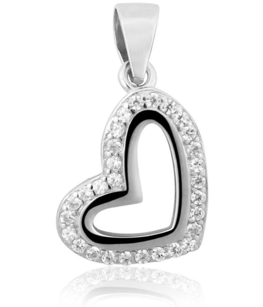 fancy heart shape pendant: Buy fancy heart shape pendant Online in ...