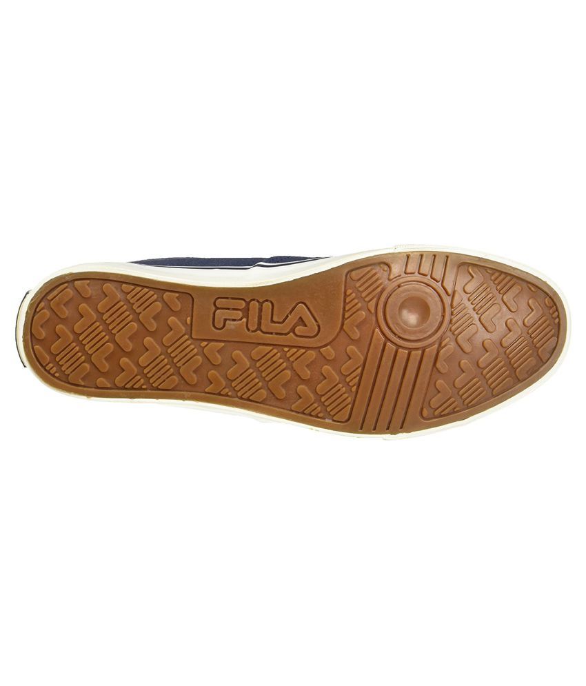 fila navy blue casual shoes