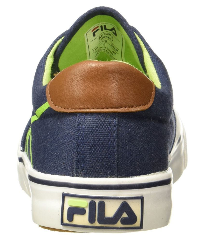 fila men navy casual shoes