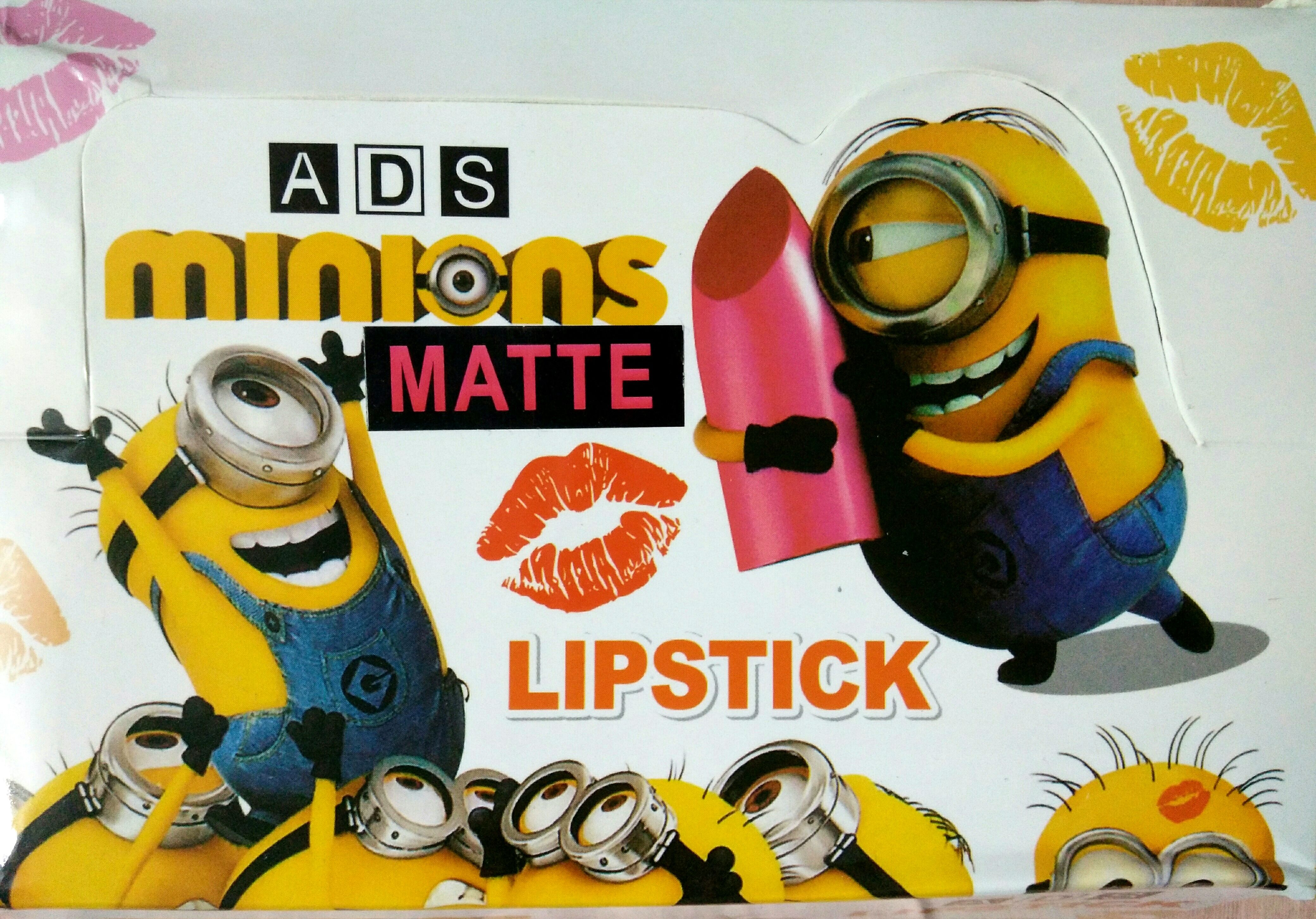 ADS Minions Matte Multicolor Lipstick Set Of 6 Buy ADS Minions Matte Multicolor Lipstick Set Of