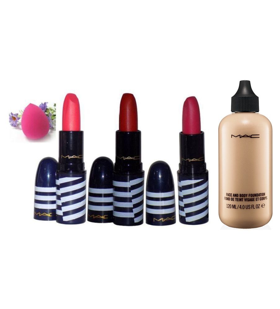 Mac Lustrerouge A Levres Lipstick3puff Face Body