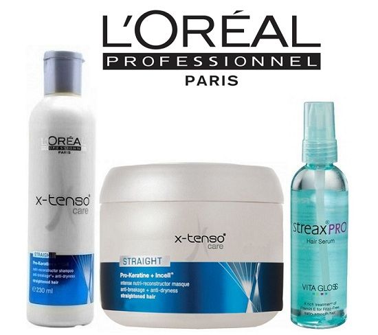 streax shampoo for straight hair