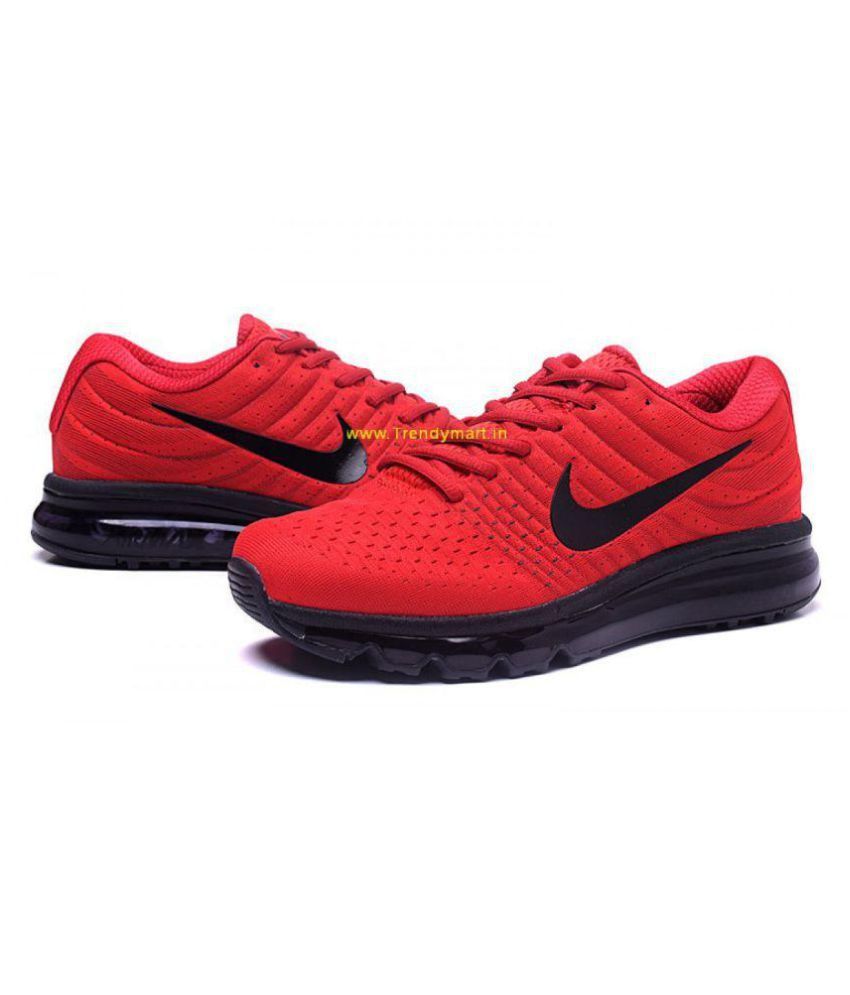 Nike Air Max 2017 Red Running Shoes Buy Nike Air Max