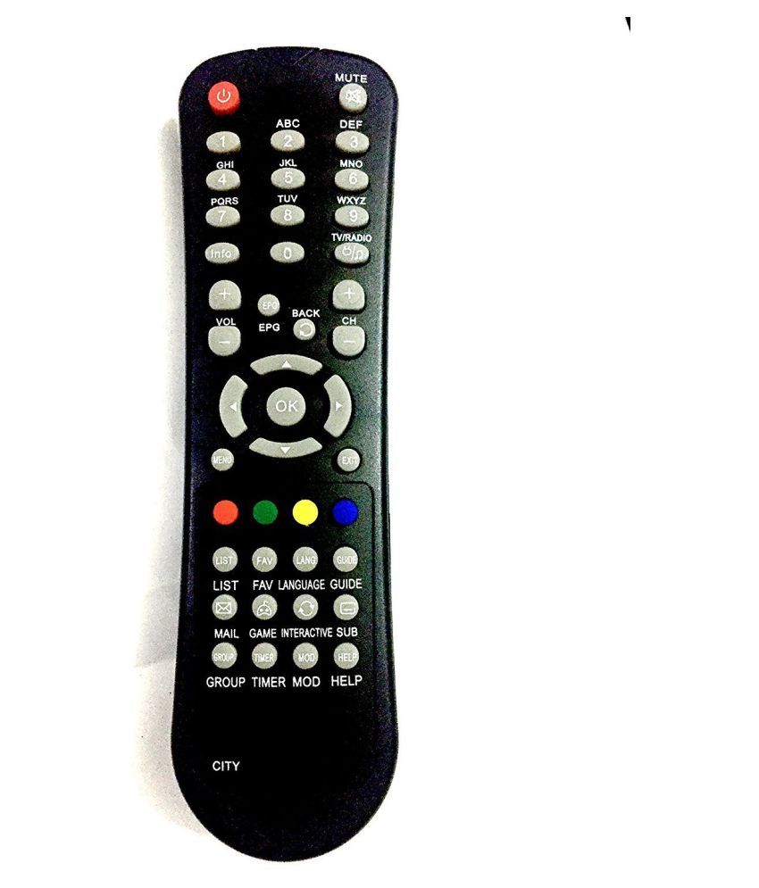     			Compatible MILLIMAX TV Remote Compatible with Siti Set-top box  remote